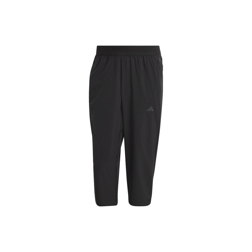 Adidas Casual Pants Men's Black Moderate Tapered Pants H44515