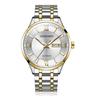 Gu Ba Sen Men's Waterproof Luminous Imitation Mechanical Watch with Calendar