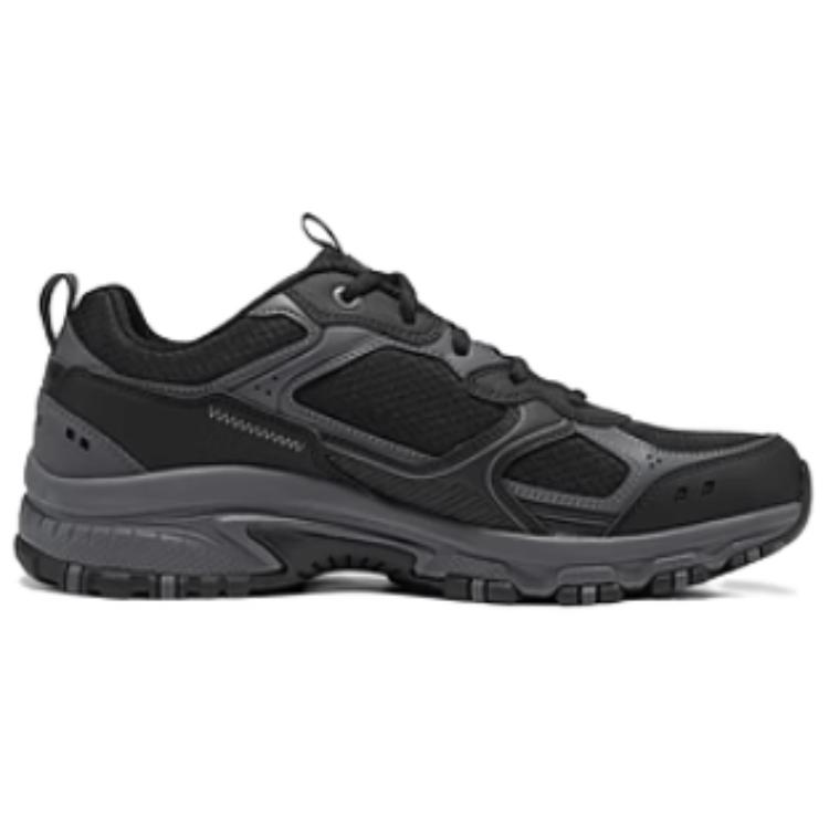 Skechers Outdoor Mens Fashion Comfortable Versatile Durable Low-Top Hiking Shoes Men Sneaker Black 237754C-BKCC