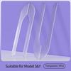 4Pcs Door Handle Decorative Protective Stickers Suitable For Tesla Model3Y Handle Cover Decorative Stickers External Accessories