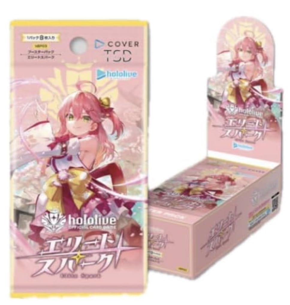 

Нераспечатанный Elite Spark 3 Regular Hololive Official Card Game Booster Pack 3 Elite Spark BOX выйдет в марте [Completely Vol. КОРОБКА] Том.