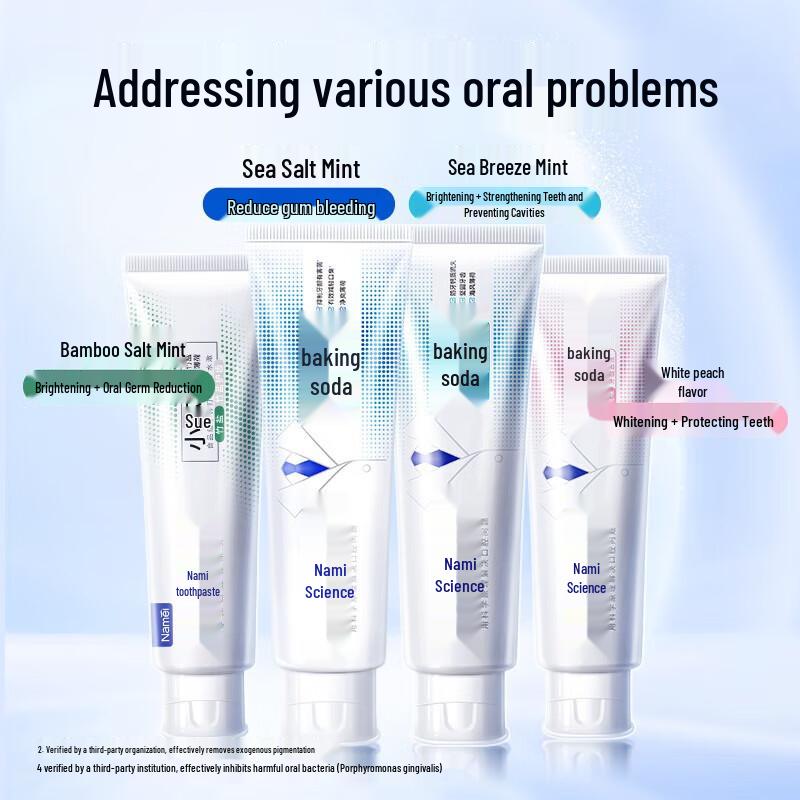 

Namei Baking Soda Toothpaste Set