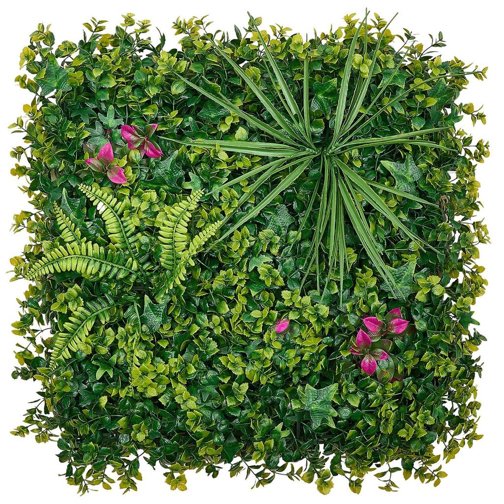 Artificial Plant Wall, 12PCS 50.8 X 50.8 Cm Artificial Boxwood Panels, Sun Protection Greenery Backdrop Privacy Hedge Fence, Fake Grass Wall Screen