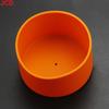 1pcs 7.5cm For Better Life Soft Silicone Cup Bottom Sheath Protector Sleeve For Glass Water Tea Bottle Anti Damage Accessories
