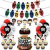 Decor Party Themed Balloons Happy Birthday Banner Topper Cake