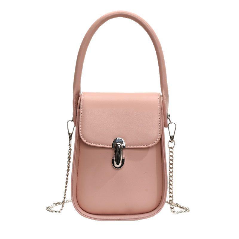 Niche Design Chain Mobile Phone Bag Women's 2025 New Korean Version Mini Crossbody Bag Fashion Outing Handbag
