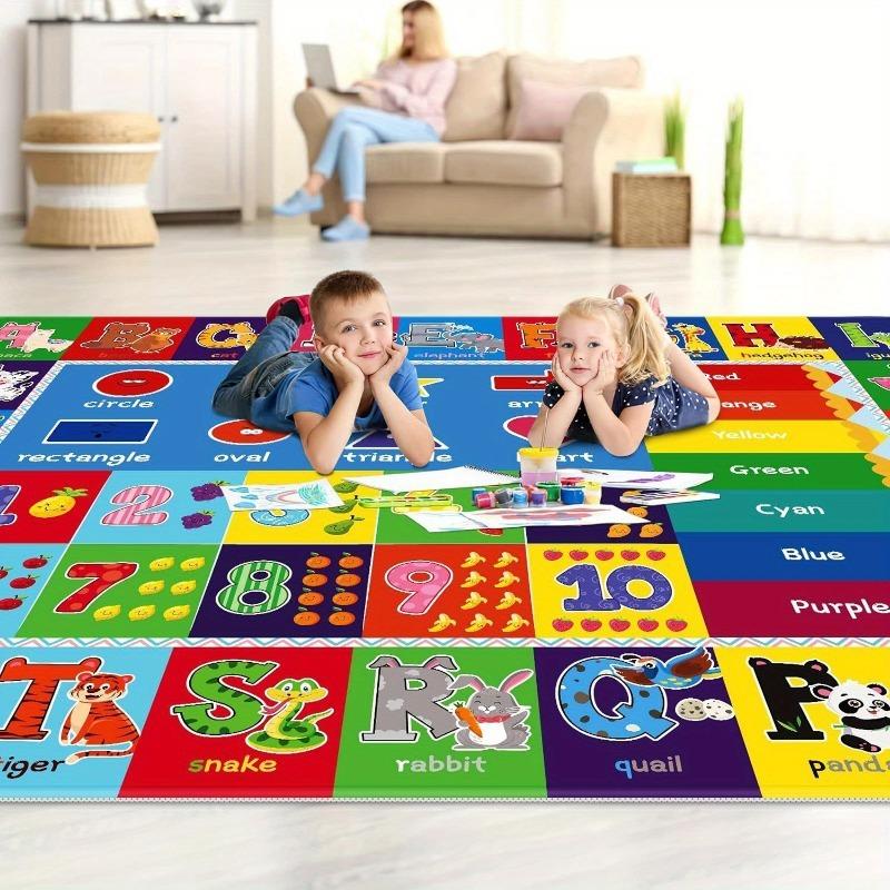 

Alphabet ABC Animal Large Carpet Rug for Home Living Room Bedroom Sofa Doormat Decor Kid Play Area Rug Carpet Non Slip Floor Mat 40x60cm