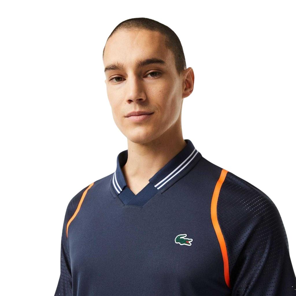 Lacoste Mens Contrast Detail Polo Shirt