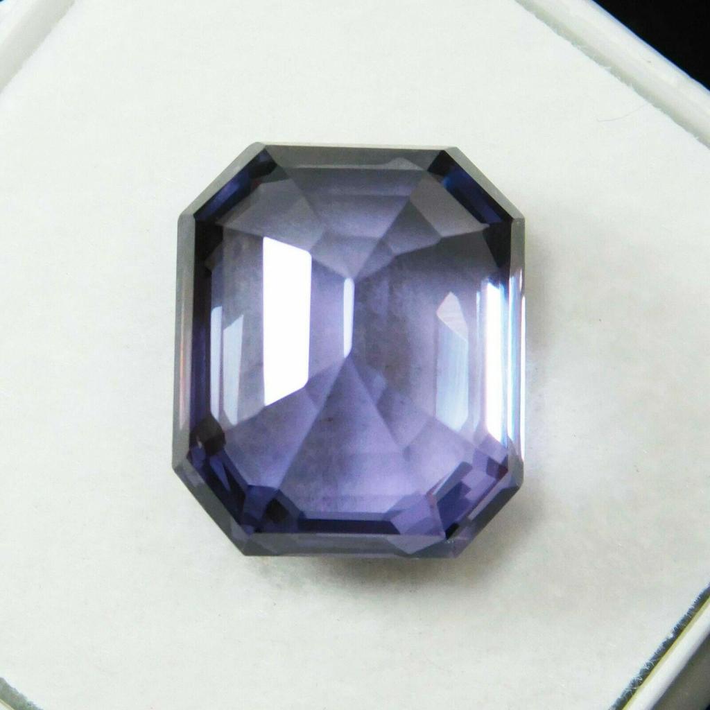 Color Change Alexandrite Natural 10 Ct Emerald Cut Certified Beautiful Gemstone