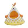 Cozy Semi-Enclosed Washable Cat & Dog Tent Bed for All Seasons