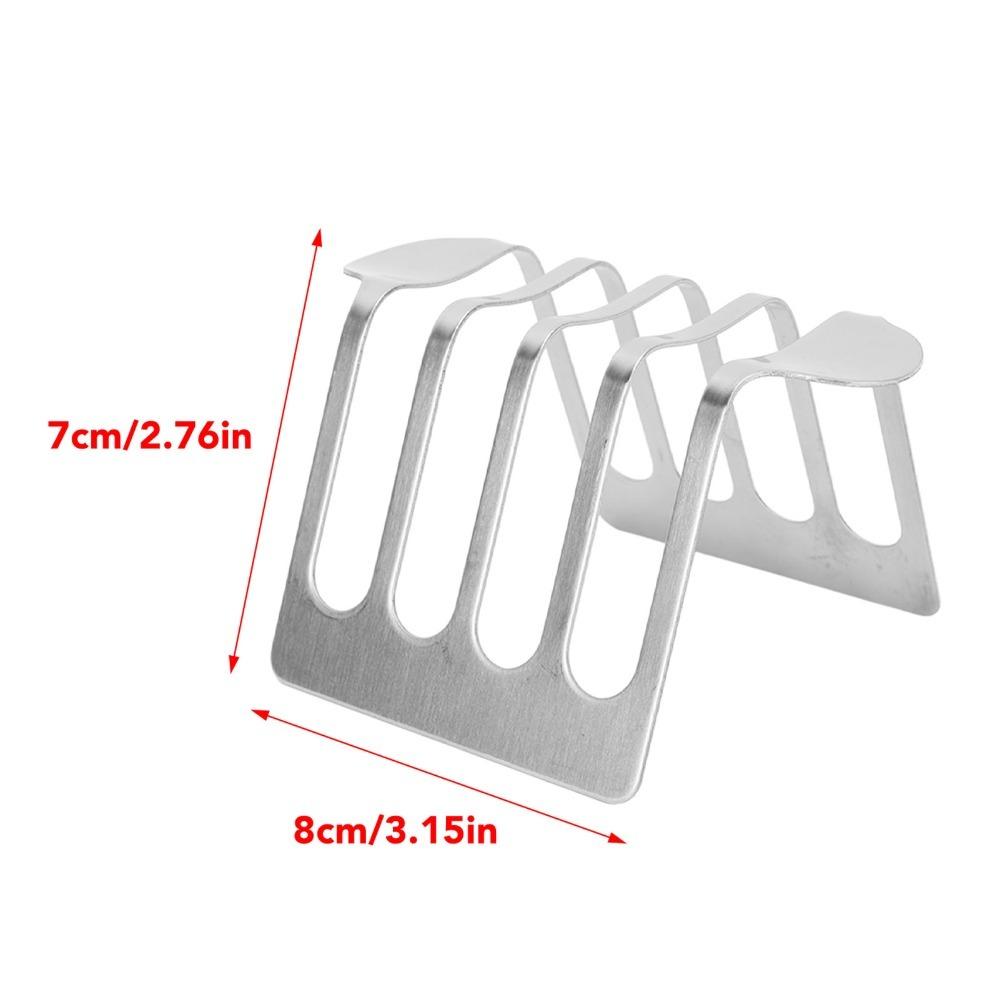 Stainless Steel Bread Rack Durable Bread Holder Carry Stand Toast Rack  Baking