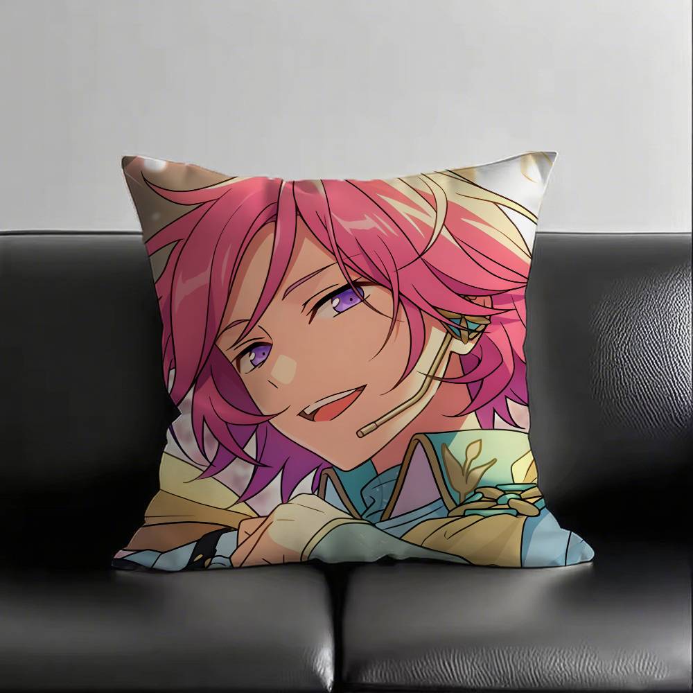 1pc Kohaku Oukawa Pillow Case Fashion Square Pillowcase Bedroom Sofa Room Ins Decoration Leisure