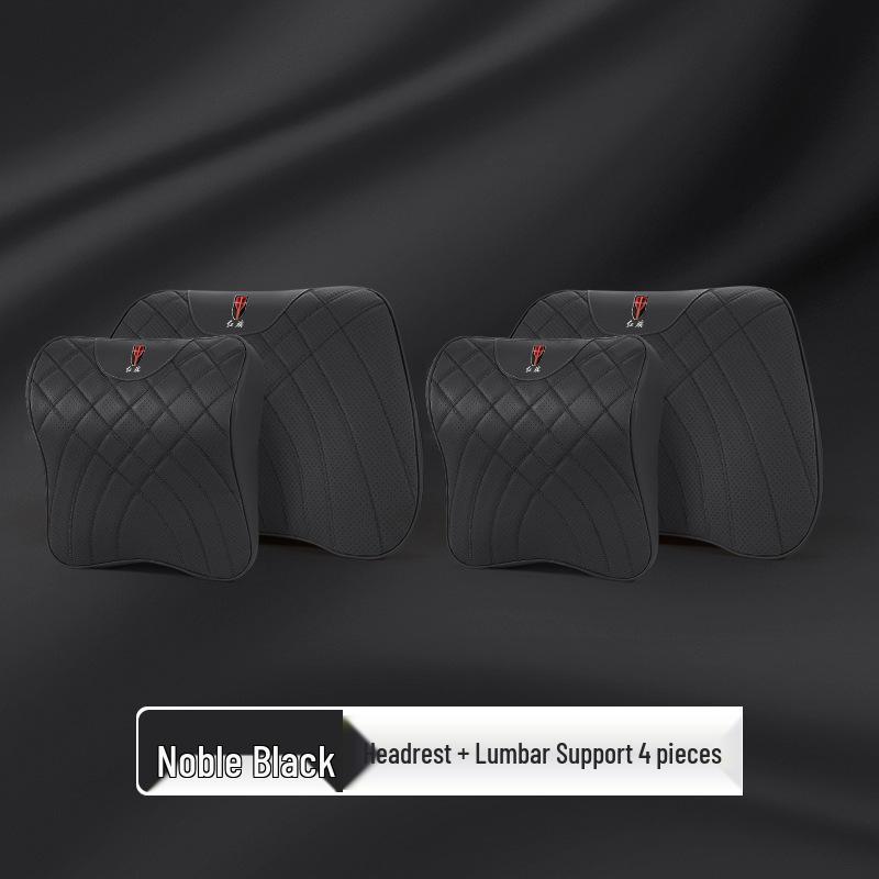 Hongqi Kopfstütze & Lendenwirbel-Memory-Schaumstoffkissen für HS5/H5/HS7/H7/H9 Autos