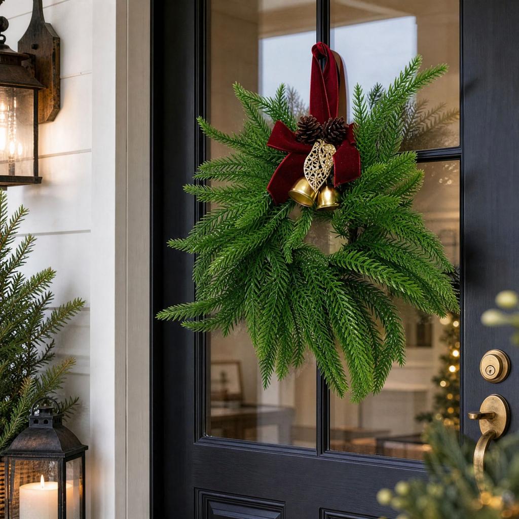 Artificial Wreath for Home Decor, Front Door, Wall and Indoor Decoration