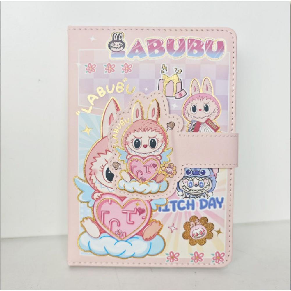 Magnetic Buckle Book, High Value, Cute and Cute, Thickened Notebook for Primary School Children