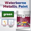 Vernice Metallizzata a Base d'Acqua per Conversione Ruggine Vernice Antiruggine per Strutture in Ferro Grigliati Ristrutturazione e Cambio Colore Vernice