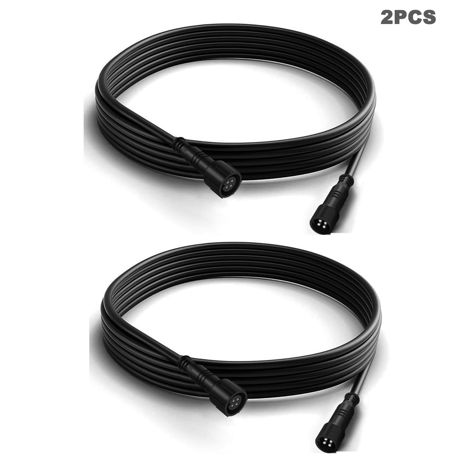 

MICTUNING 2PCS 10FT 4 Pin Extension Cables - Exclusive for RGB Rock Lights and P1Y P1s P1C P8 Series Switch Panel Connection 2Pcs