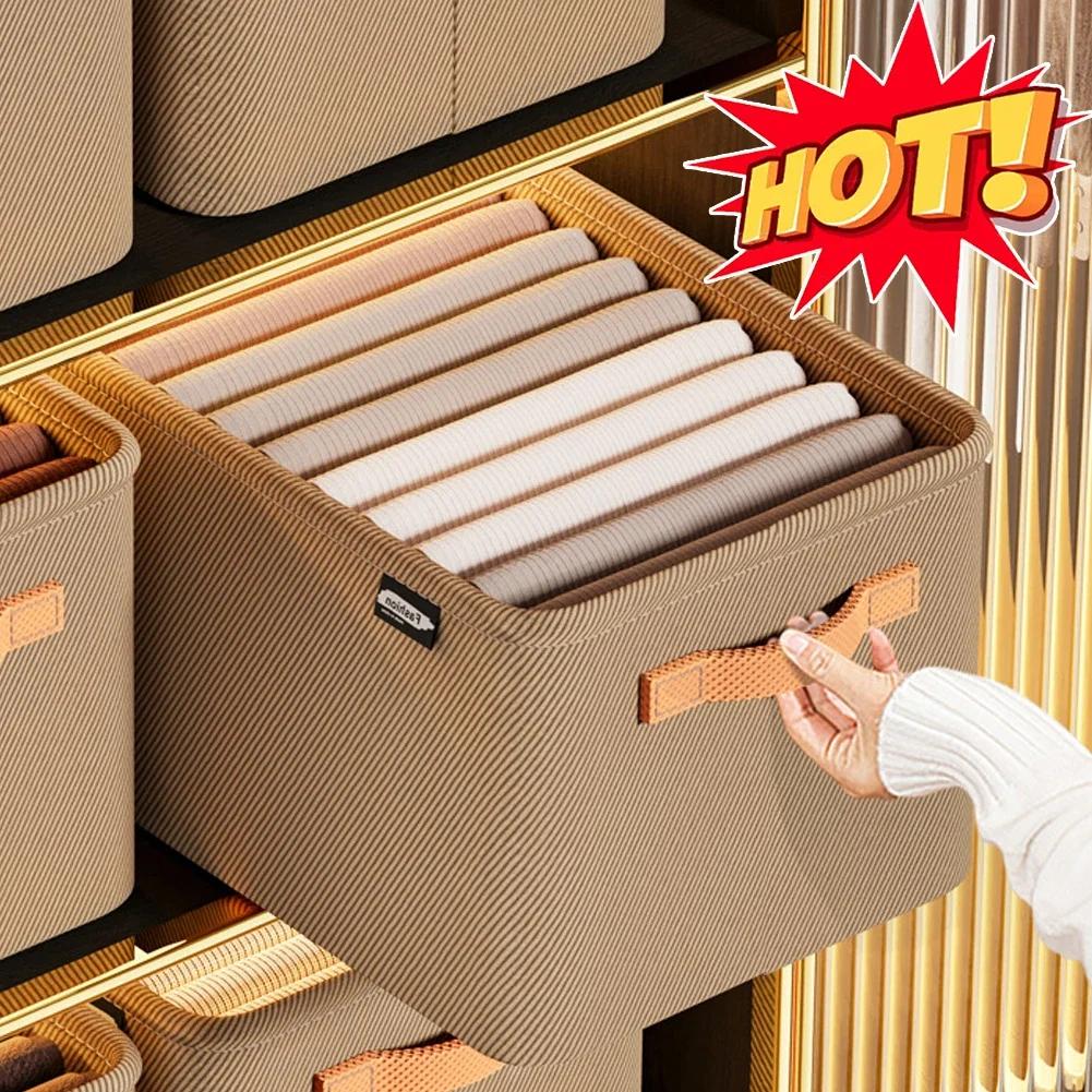 Verdicken Sie Kleidung Organizer Hosen Pullover Aufbewahrungsschränke Schubladen Organizer Jeans Aufbewahrungsbox Kleiderschrank Kleidung Aufbewahrungsorganisatoren