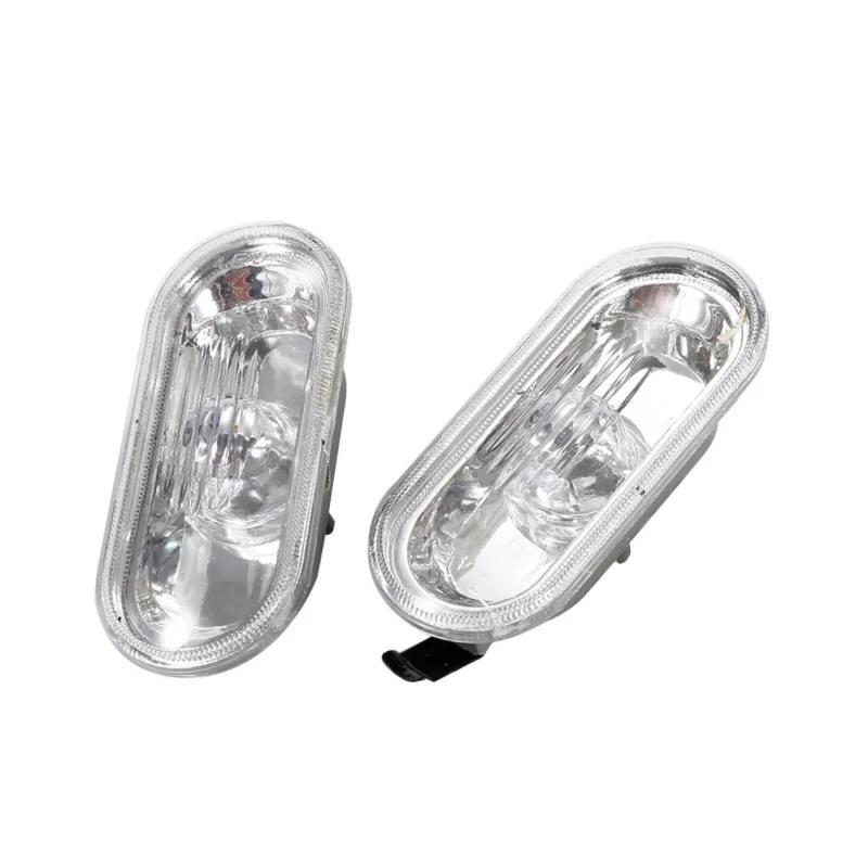 1Pcs/2Pcs Car Side Marker Turn Signal Warning Light Black Lamp Cover for MK4 Golf Jetta Bora,B5/B5.5 Passat,Beetle