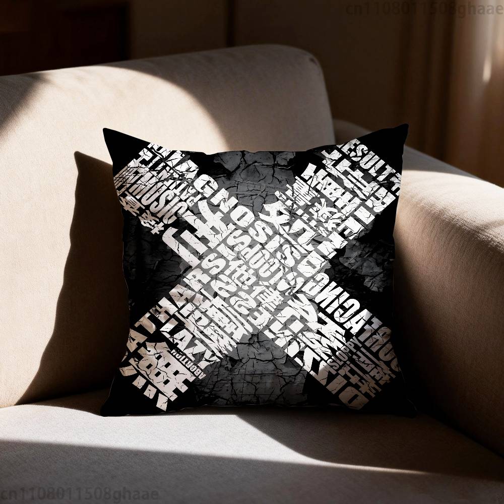 I Love Maretu Heart Pillow Case Pillow Case Living Room Sofa Cushion Cover Suitable For Home Bedroom Room Decoration