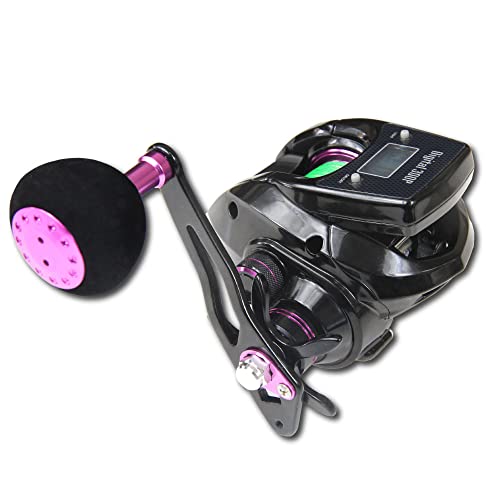 

Морской спиннинговый катушка SeaMastug Digital 200P/300P с цифровым счетчиком и PE леской (300P с 200 м шнура PE 2.0)