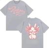 Unisex Women Aesthetic Tee Singer Kenia Os Tshrit Harajuku Pop Music Merch T-shrits Casual Fashion Comfort Hip Hop Clothing Unisex