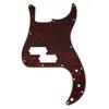 Musiclily Pro PB Bass Pickguards for Squier Sonic Precision Red Tortoiseshell 13-Hole Bass, 4-Piece Set,