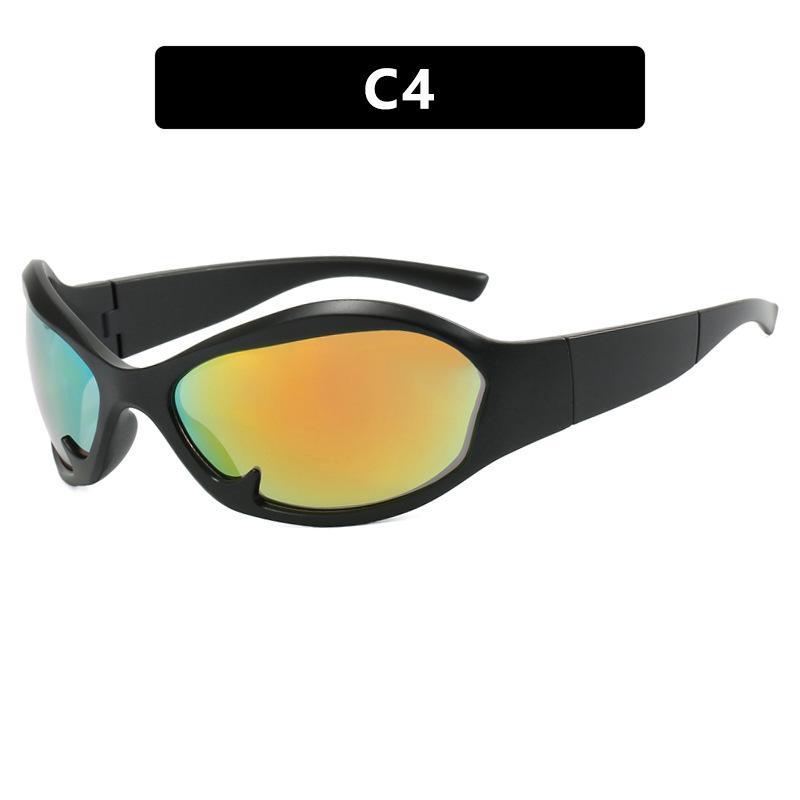 YK men's sunglasses European and American retro new sunglasses personalized fashion hip-hop sunglasses trend
