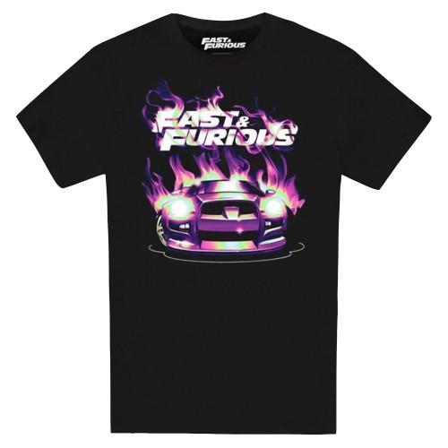 Fast & Furious Mens Flames T-Shirt