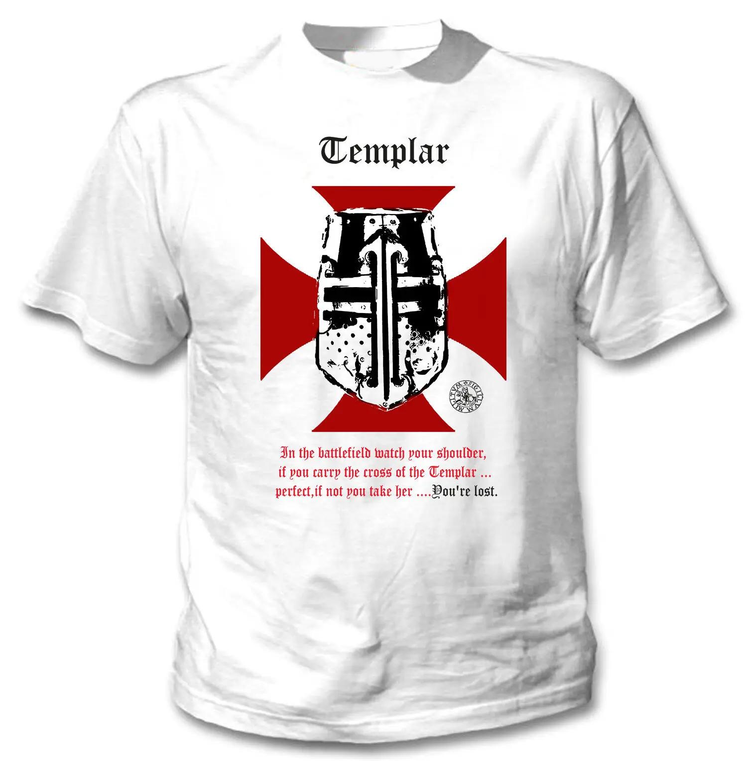 

Knight Templar Carry The Cross Christian Gift TShirt Summer Cotton ONeck Short Sleeve Mens T Shirt New S3XL 4XL