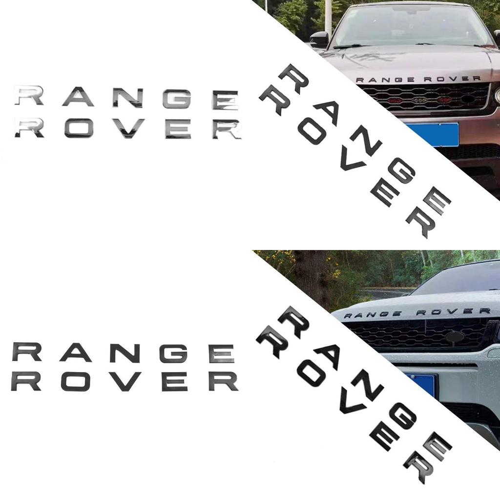 Range Rover Vehicle Logo Sticker With Abs Material For Car