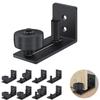 Sliding Door Guide - AIMOONSA - Universal Model - High-Strength Steel - Adjustable Wheel - Black