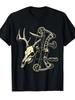 Archery Bow Hunter Deer Mule Elk Bow Hunting Accessories Design100 Cotton Oneck Short Sleeve Casual Printed Mens Tshirt