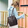 Leather Retro Women's Backpack Korean Men's Backpack Fashion Backpack Crossbody Bag Handbag Casual School Bag