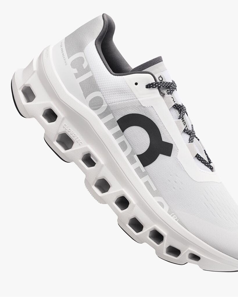 On Cloudmonster Running All Size Cm Shoes, White, Women's, 24.0
