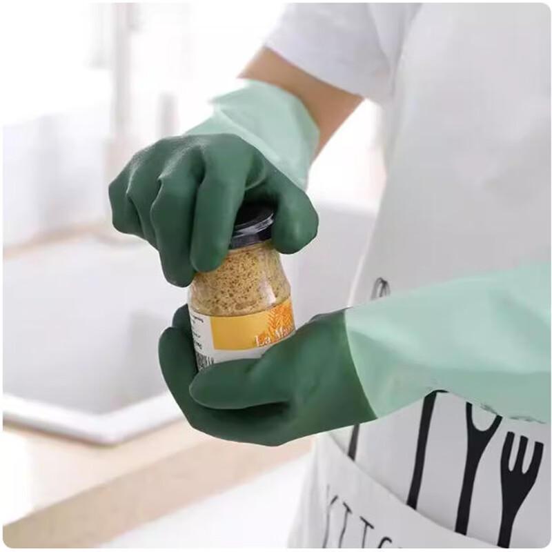 Xingelang Fleece-Lined Anti-Slip Kitchen Gloves