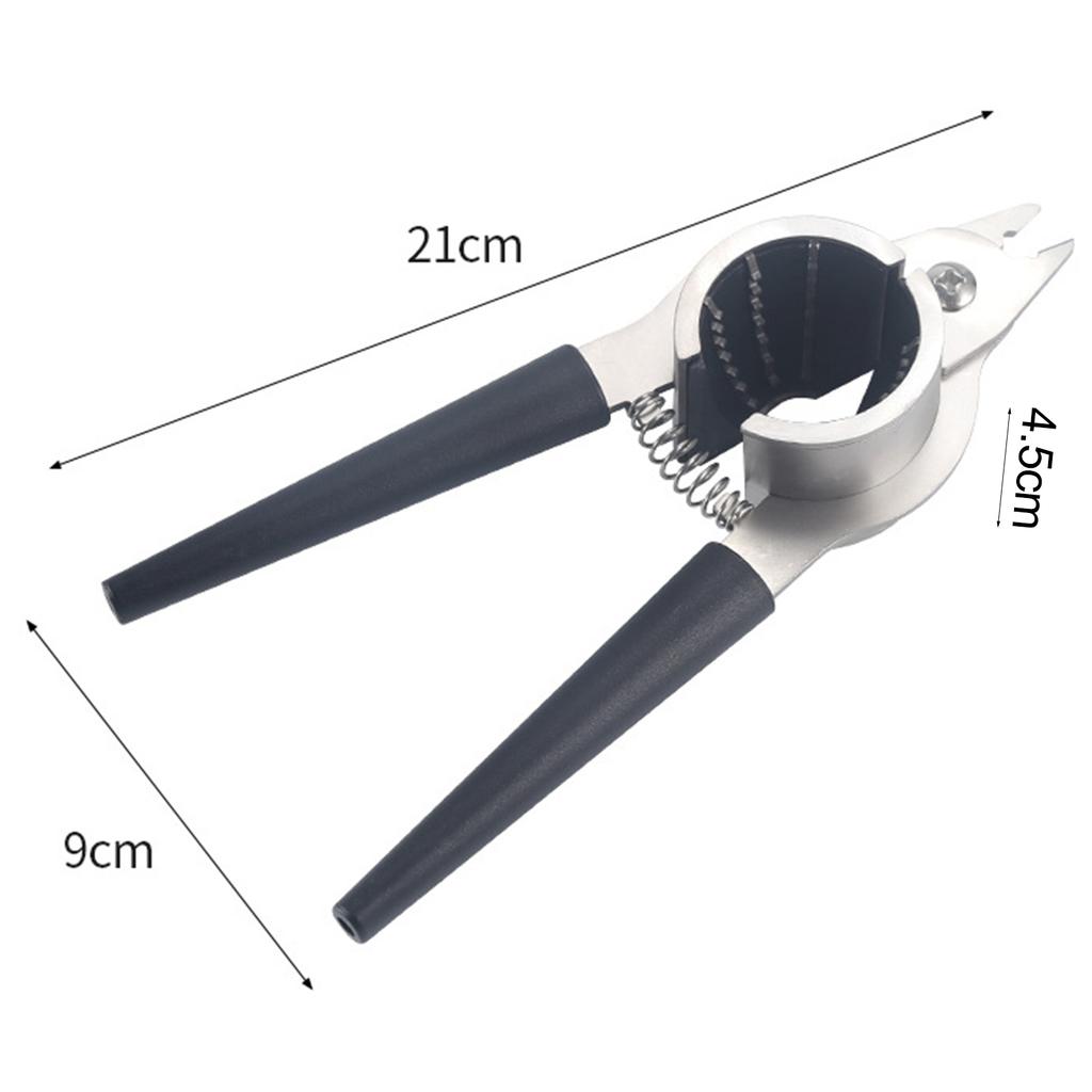 Pinienkerne, Pekannüsse, Haselnüsse, Zange, Küchenhelfer, Nuss-Clip, Multifunktions-Schnell-Walnussknacker, Nussknacker aus Edelstahl