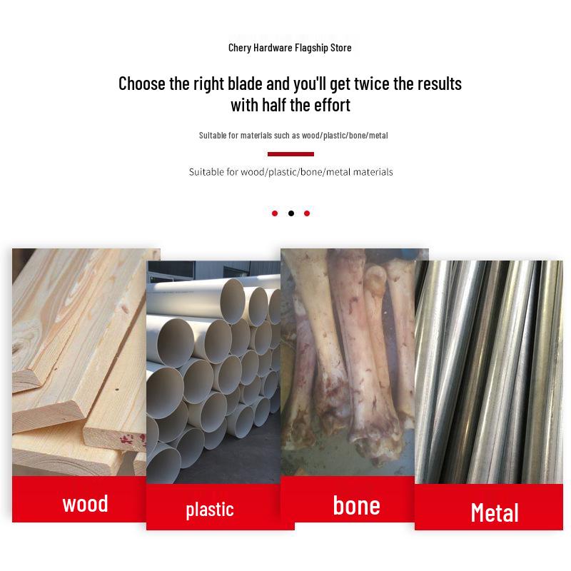 4PC Sabre Saw Blades Set for Woodworking & Iron Cutting