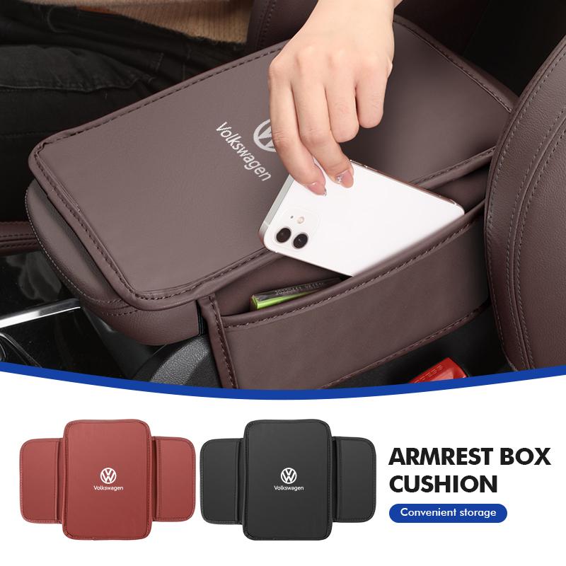 Car Height Pad Center Armrest Protecting Jacket Support Cover For Volkswagen VW Scirocco Jetta Beetle Golf 4 5 6 Passat Polo B5 QO9