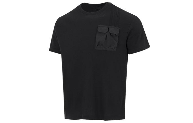Adidas Neo T Shirts Men s Black Crew Neck Moderate Straight Fit HN4705 M