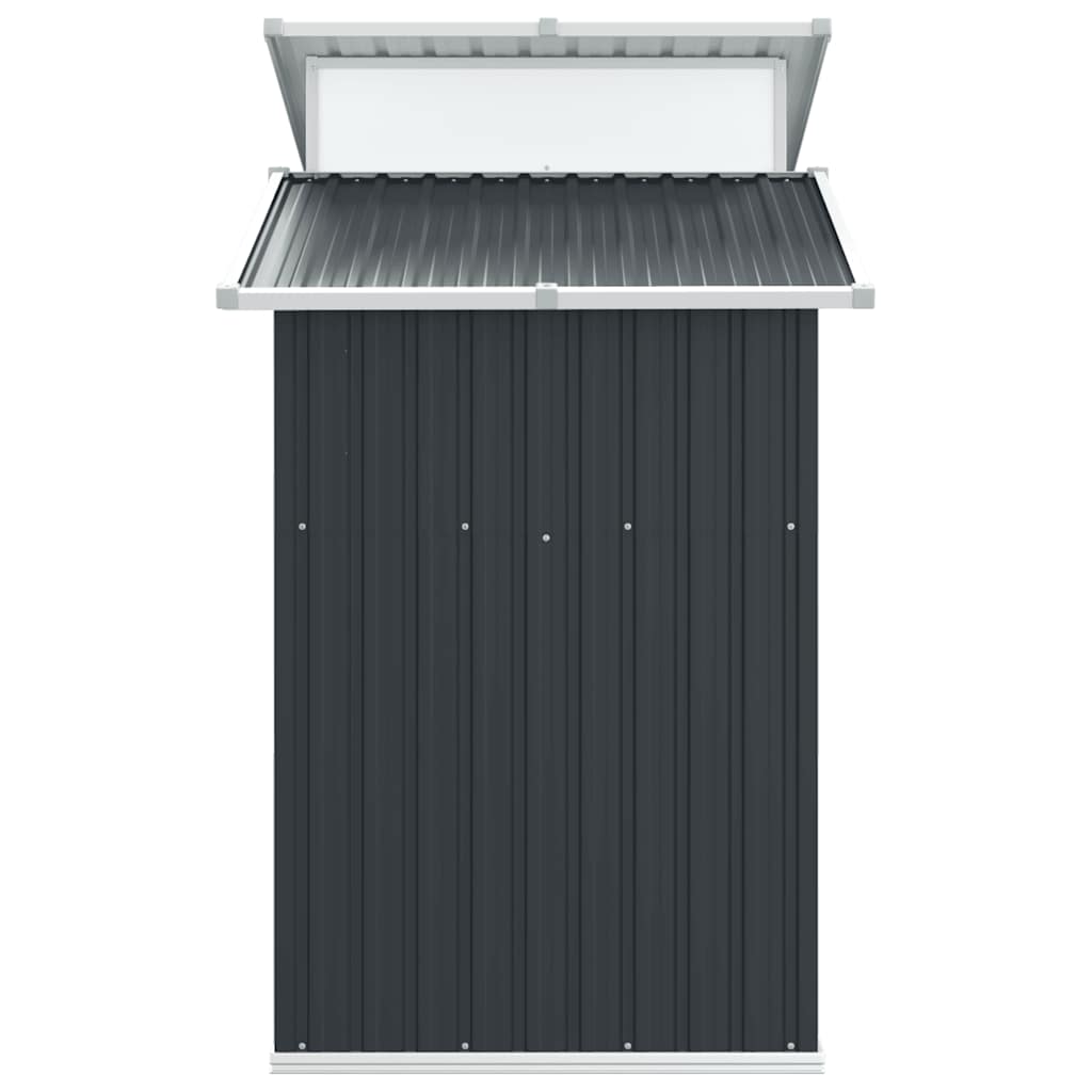 Szopa Ogrodowa, Antracytowa 270X130X208,5Cm, Stal Galwanizowana