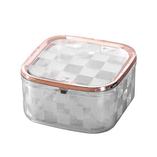 Mantieni Ordinato Trasparente Utile Design a Pressione Tavolino da Salotto Mini Cestino per Rifiuti Vari Carta Mini Pattumiera