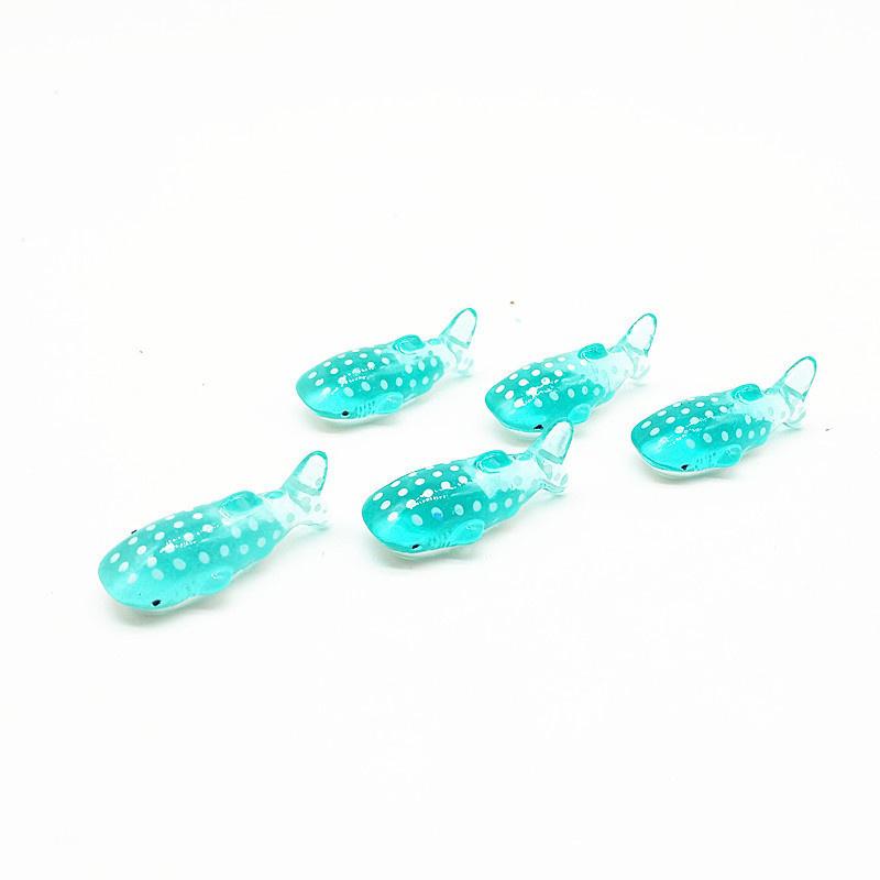 3pcs/set Spot Shark Fish Miniatura Dollhouse Garden Home Bonsai Decoration Mini Toy Miniature Pvc