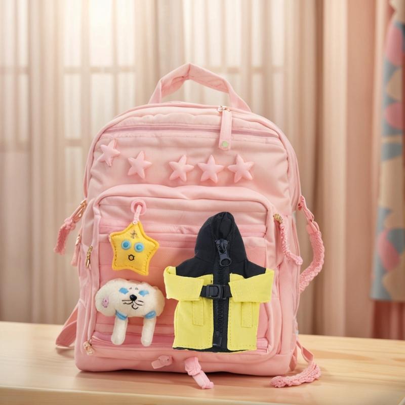 Mode Daunenmantel Anhänger Mini Daunenmantel Schlüsselanhänger Tragbarer Schlüsselhalter Daunenmantel Schlüsselanhänger Anhänger Schlüssel Jacke