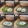 Small Fresh Bathroom Floor Mat Diatom Mud Non-slip Absorbent Quick Drying Mat Bathroom Door 3D Stereo Carpet