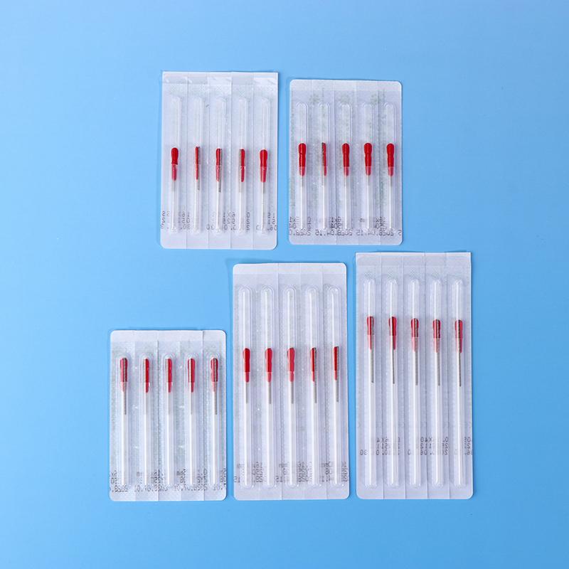 100pcs Disposable Stainless Steel Acupuncture Needles – Sterile, Individually Packaged with Guide Tube