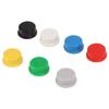 350Pcs Push Button Switch Caps Industrial Momentary Tactical Control 7 Color for Breadboard A24