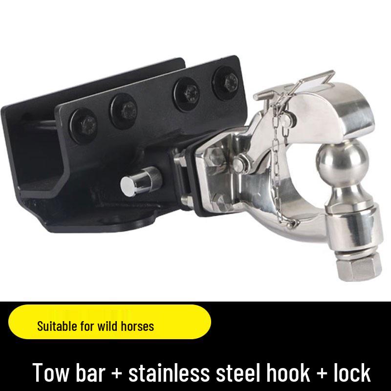 Compatible with Ford Bronco RV Tow Hooks, Square-Mouth Tiger-Head Tow Hooks, and Trailer Hitches.