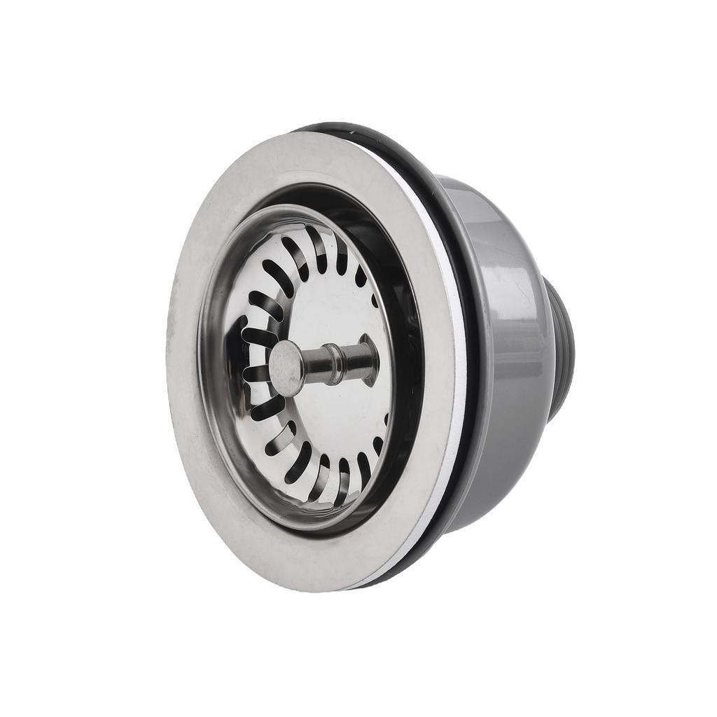 110mm Drain Filter Basin Trap Drainage Basin Drainage Sturdy Material Anti-aging Rubber For Basin Traps Easy To Install