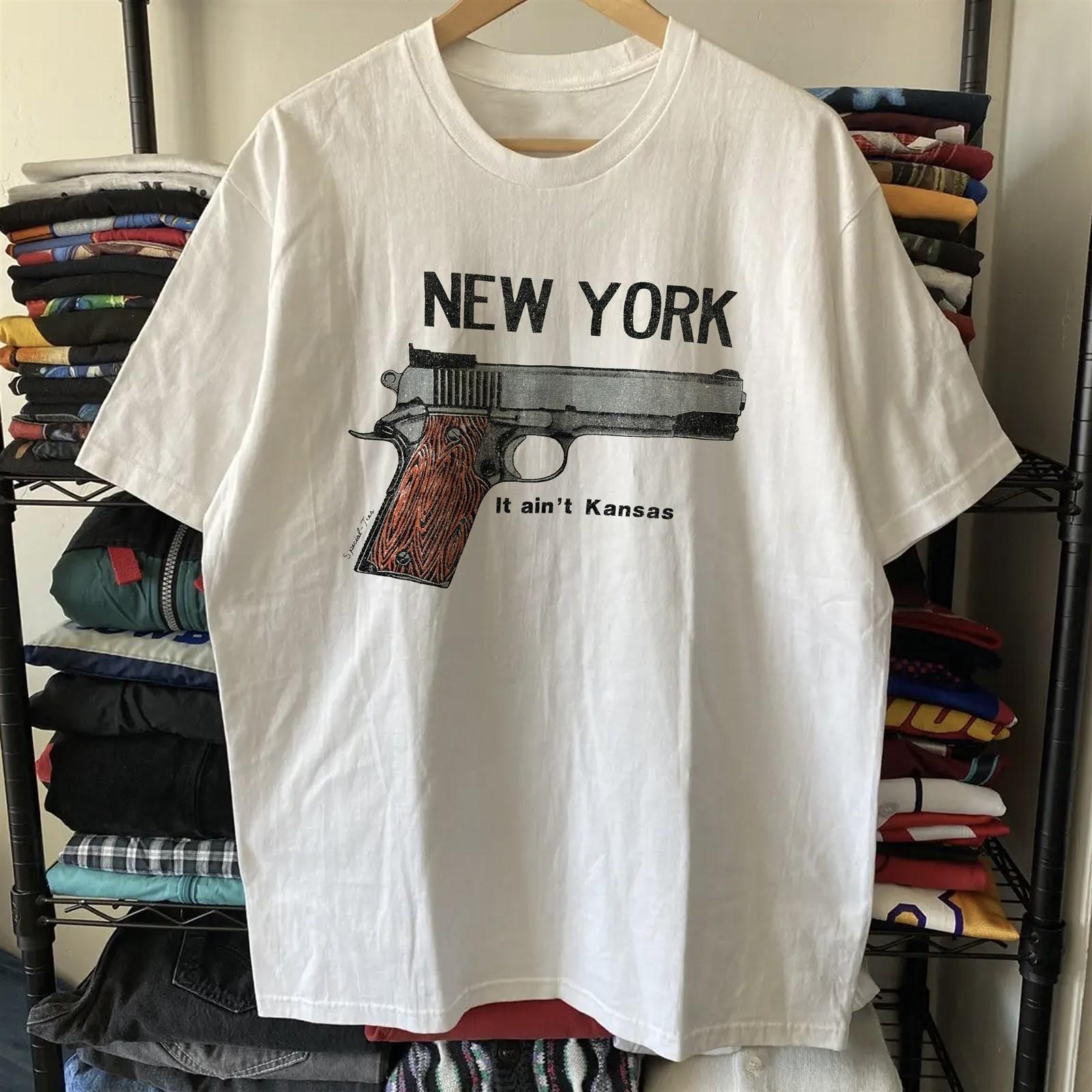 New York Ain T Kansas Rare T-Shirt White S S